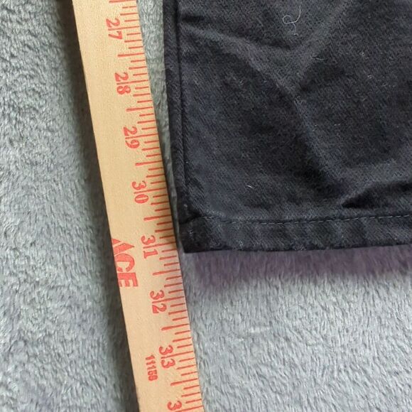 Wrangler Jeans Mens 35 x 32.5‎ Black 13MWZWK Cowboy Cut Black Denim Vintage - Picture 4 of 11